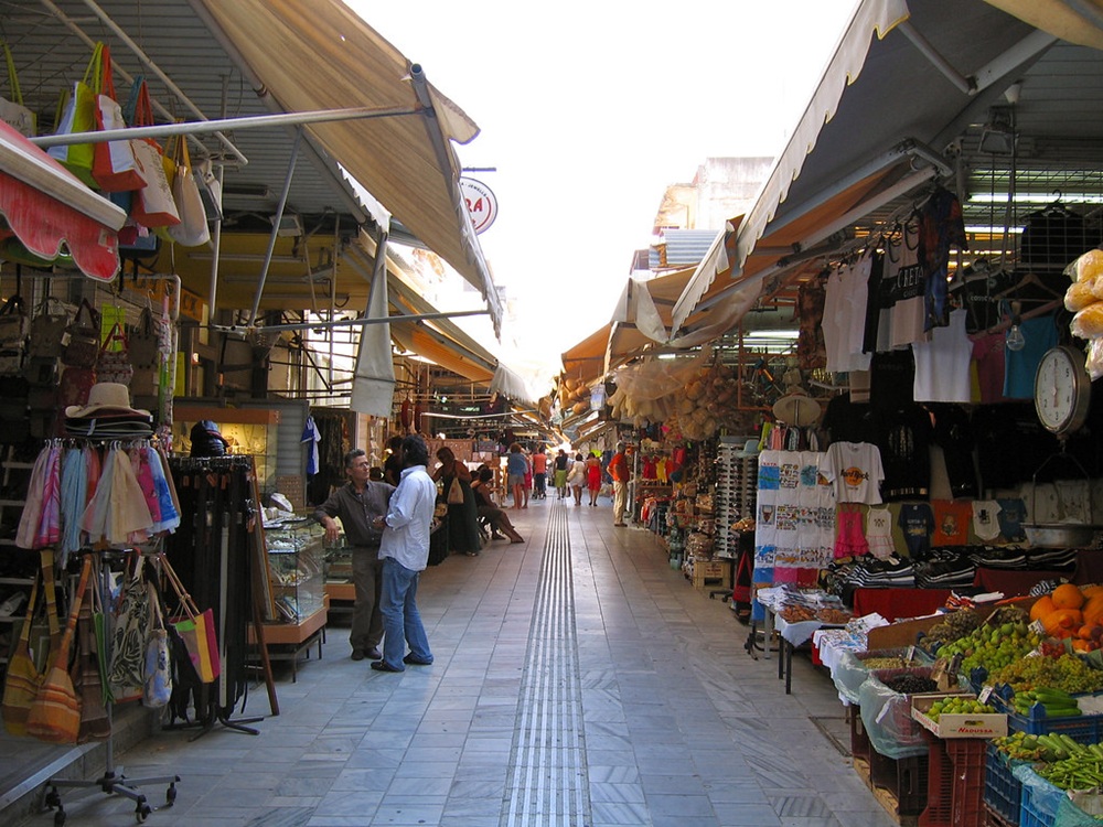 Marché d'Heraklion, Crète
