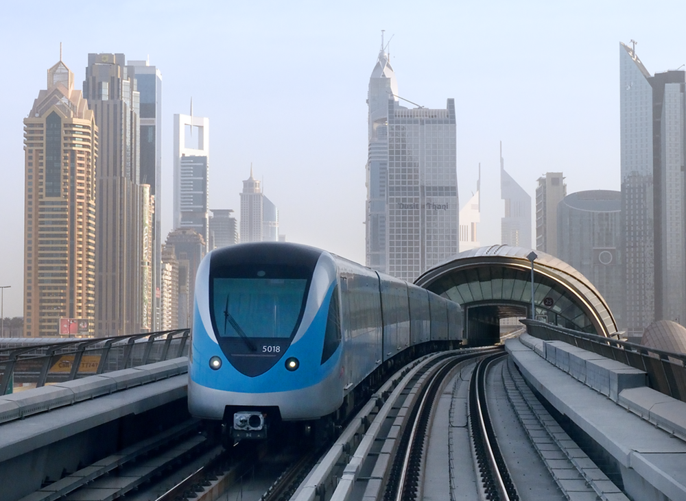Métro à Dubaï