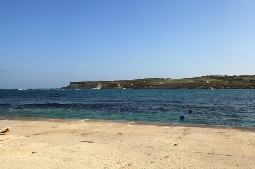 Plage à Marsaskala, Malte