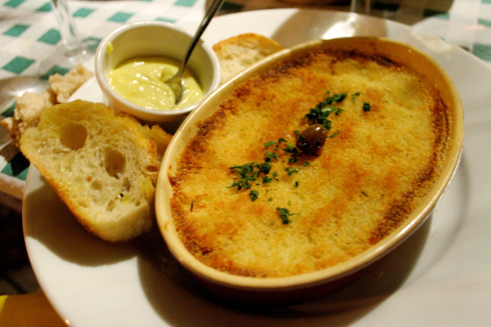 Plat de brandade de morue