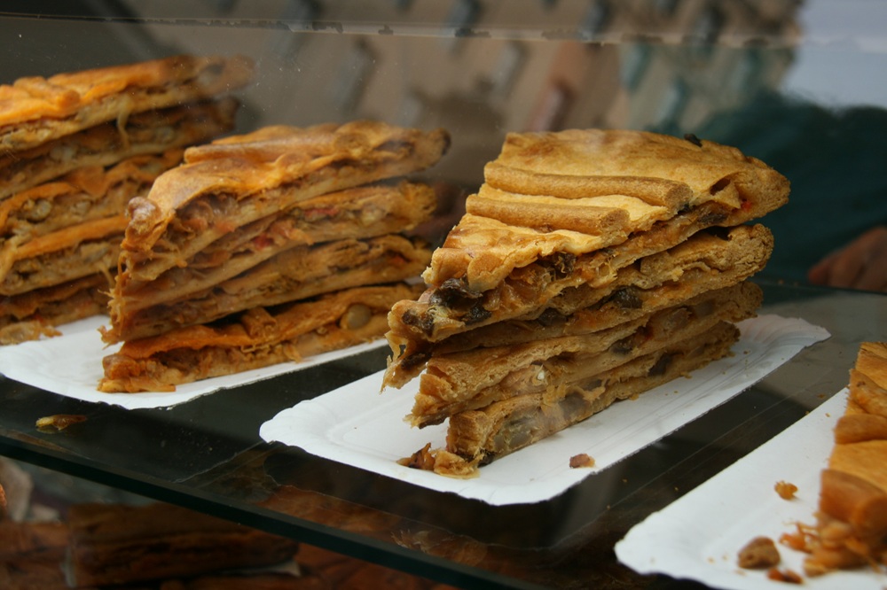 Portions d'empanadas galiciennes