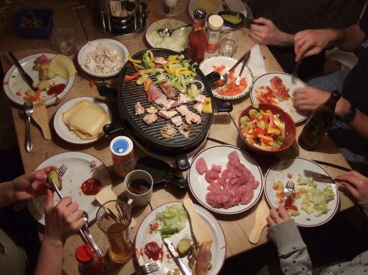 Raclette à la française