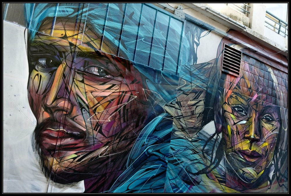 Scène de street art à La Seyne-sur-Mer