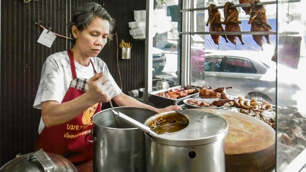 Street food à Charoen Krung, Bangkok