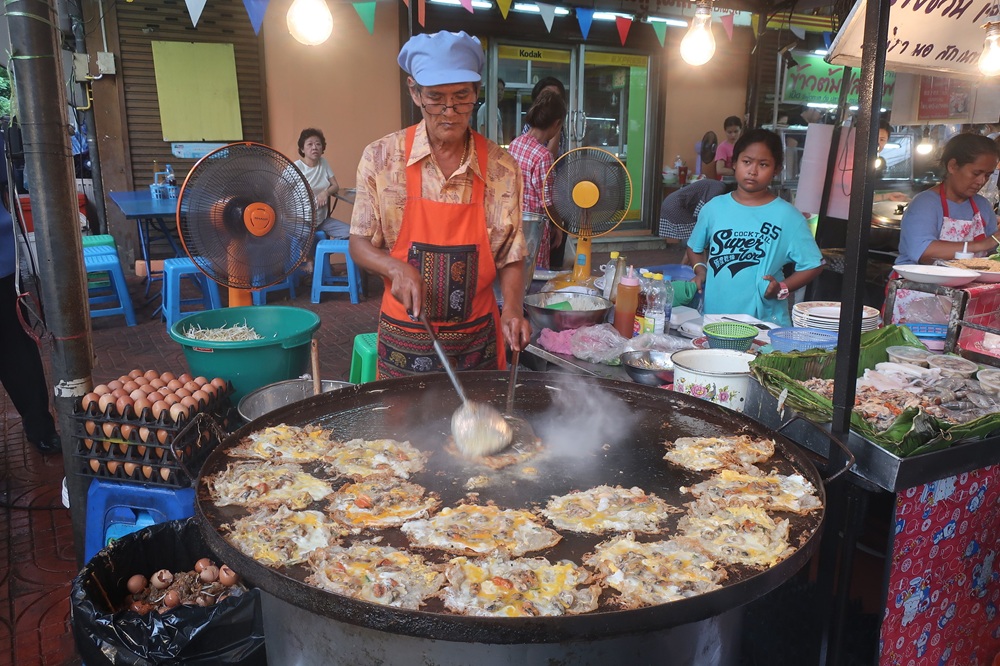 Street food à Talat Phlu, Bangkok