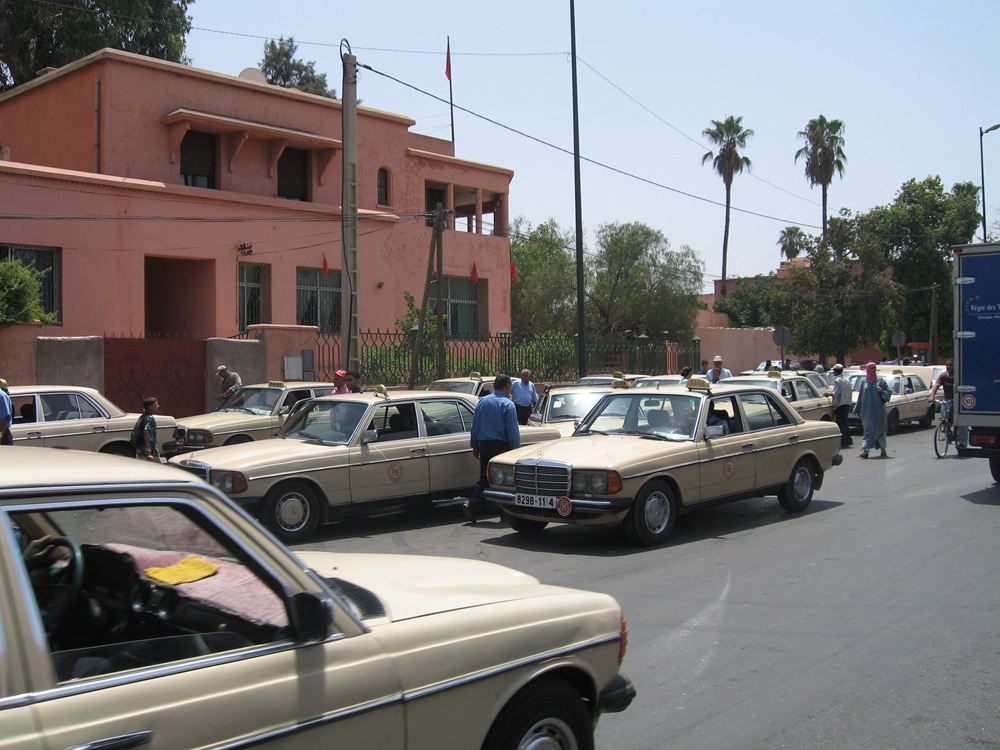 Taxis à Marrakech