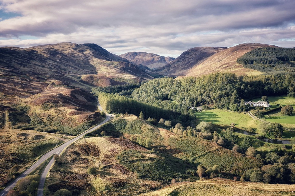 The Highland Boundary Fault, Écosse