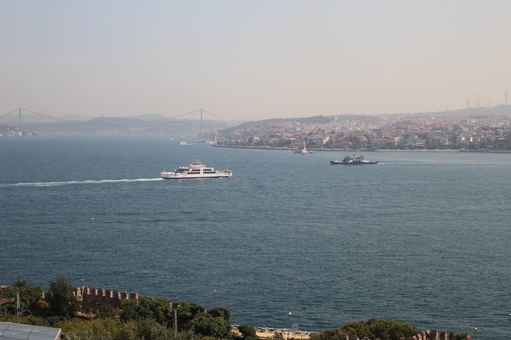Vue sur la rive asiatique d'Istanbul