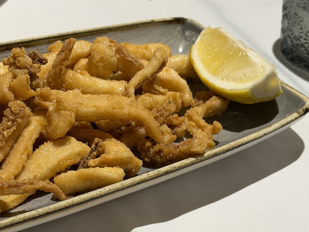 Anneaux de calmar frits, Santander