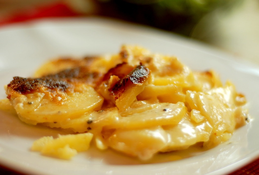 Assiette de gratin dauphinois