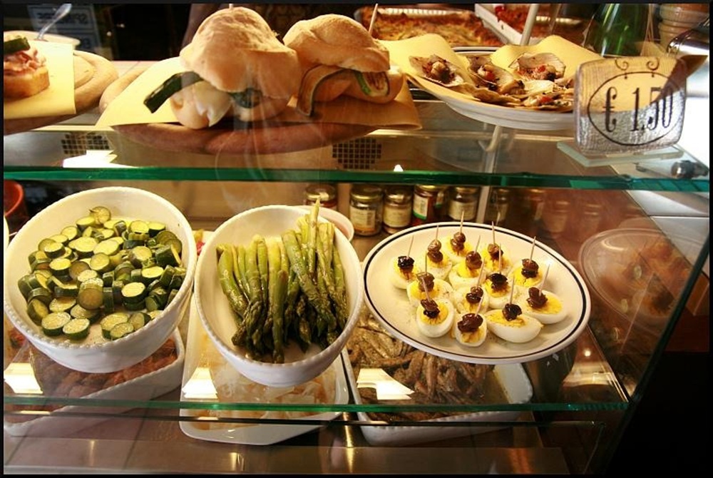 Assortiment de cicchetti, Venise