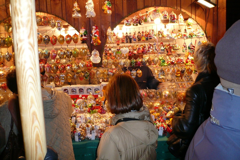 Boules de Noël en verre soufflé, Cracovie