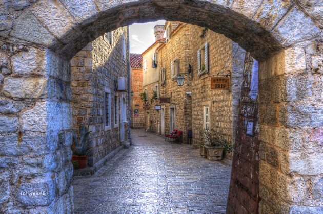 Budva comme un local
