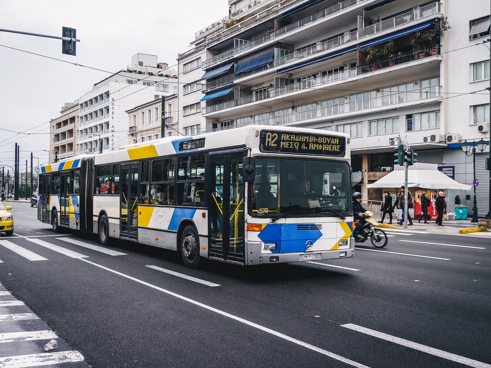 Bus à Athènes