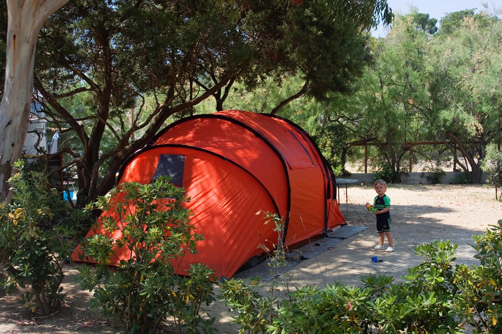 Camping sur l'île d'Elbe