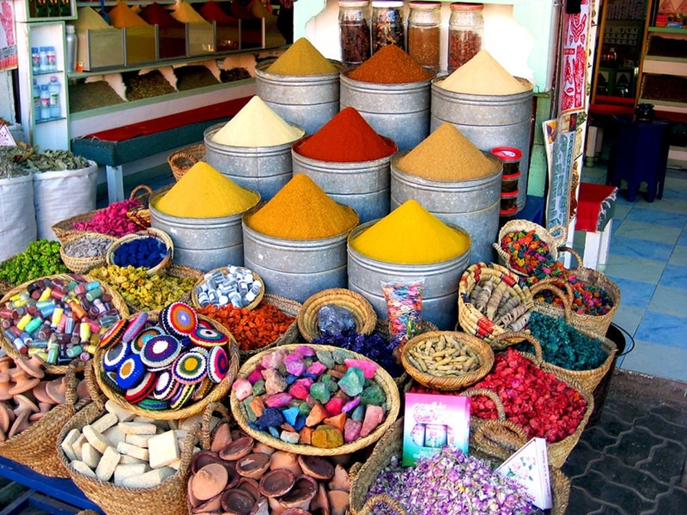Épices à Marrakech