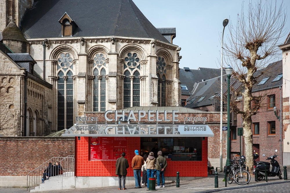 Friterie à Bruxelles