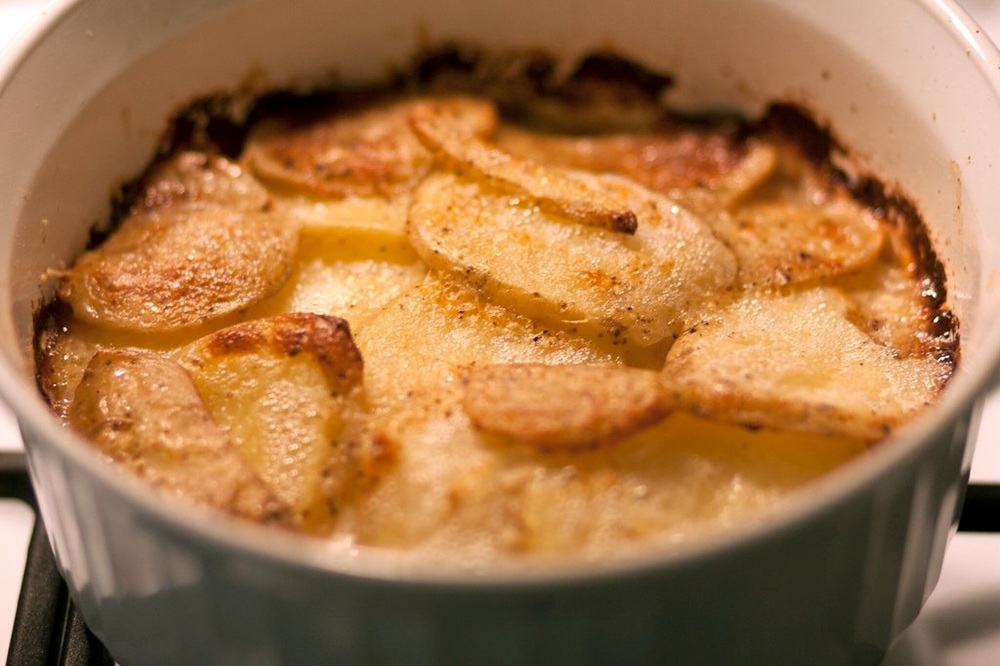 Gratin dauphinois au four