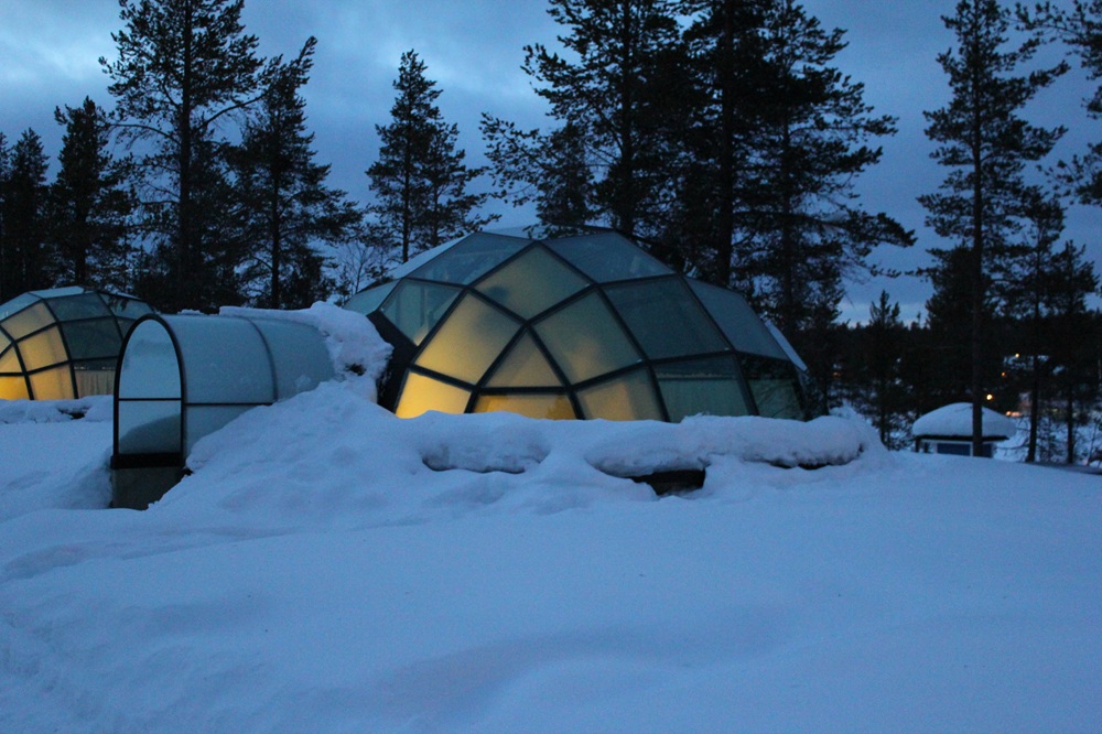 Igloo de verre, Laponie finlandaise