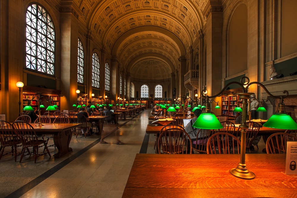 La Boston Public Library, Boston