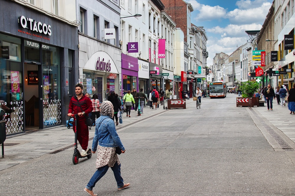 La Chaussée d'Ixelles, Bruxelles