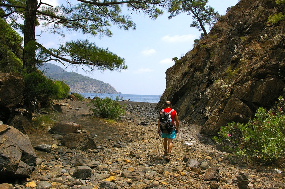 La Voie lycienne, Riviera turque