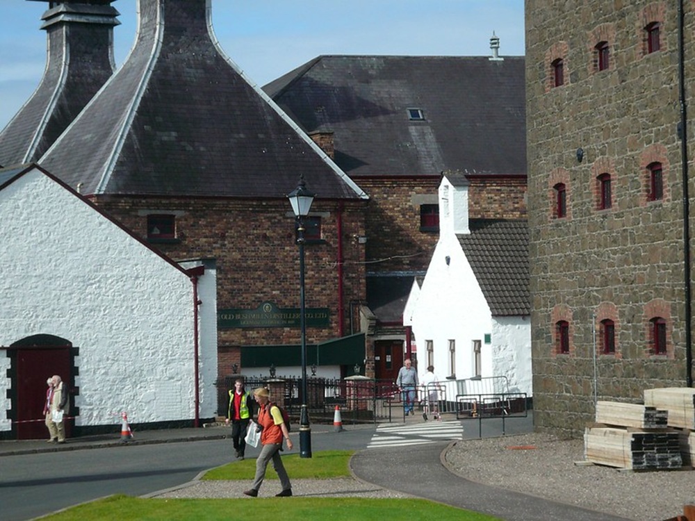 La distillerie Bushmills, Irlande du Nord