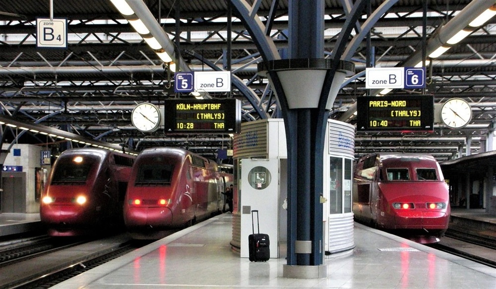 La gare de Bruxelles-Midi