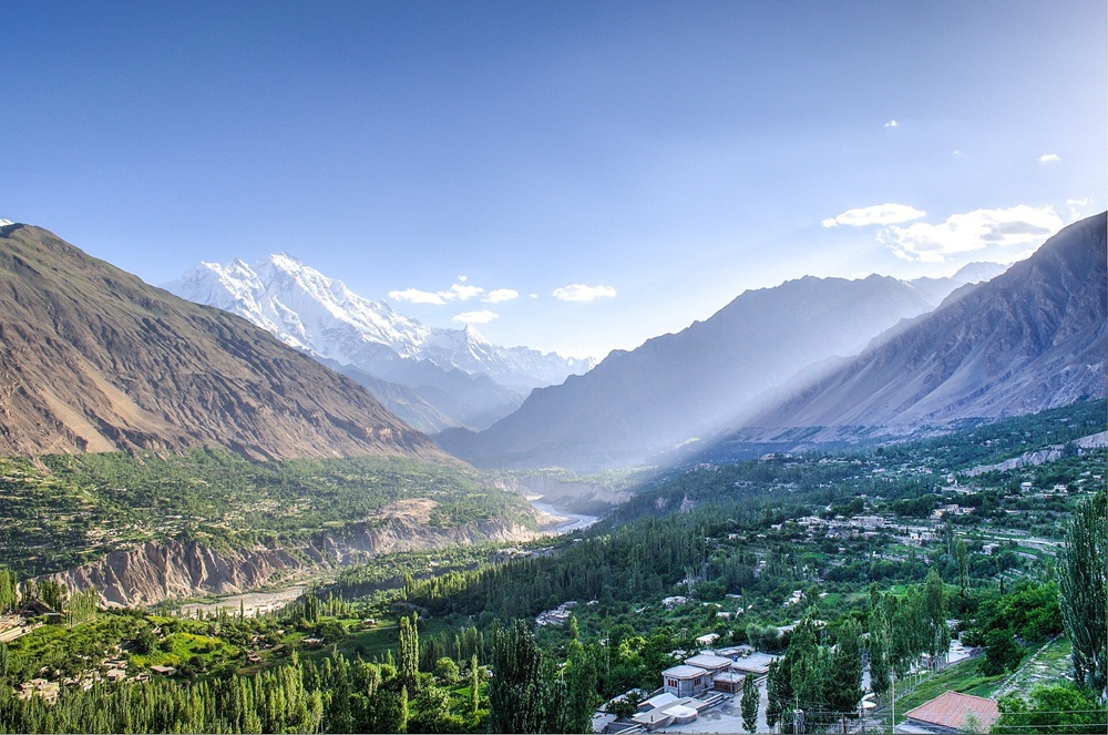 La vallée de Hunza, Pakistan