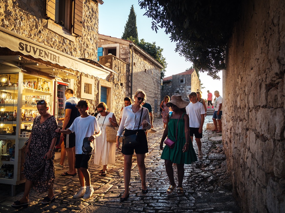 La vieille ville de Rovinj