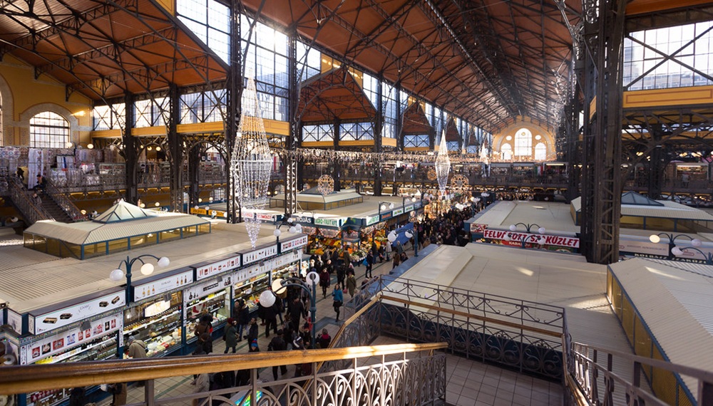 Le Grand Marché Couvert de Budapest