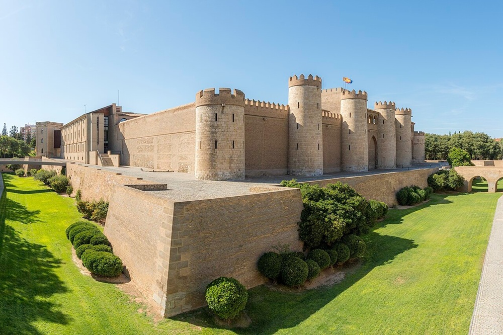 Le Palais de l'Aljafería, Saragosse