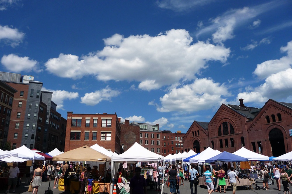 Le SoWa Open Market à South End, Boston