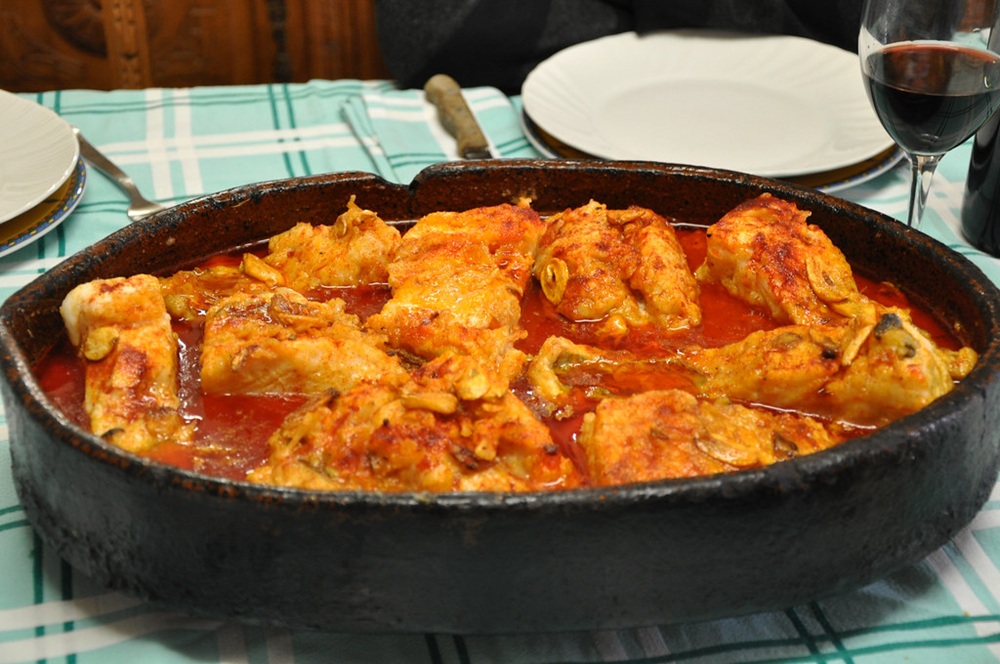Le bacalao al ajoarriero