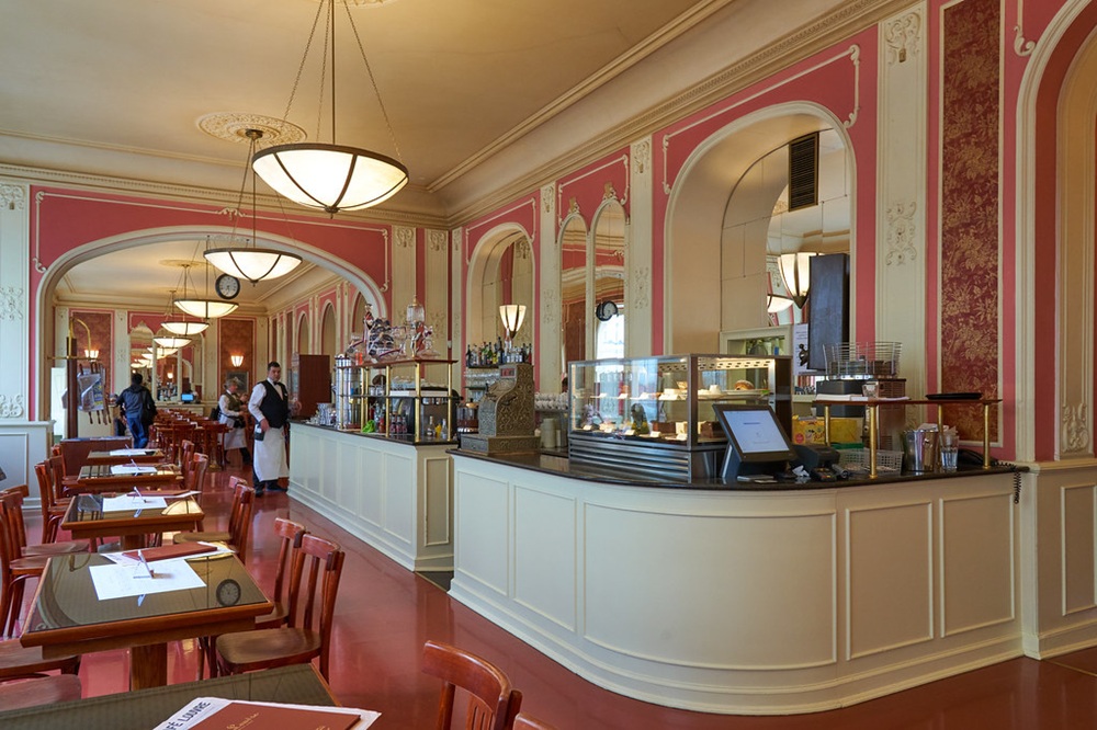 Le café Louvre, Prague