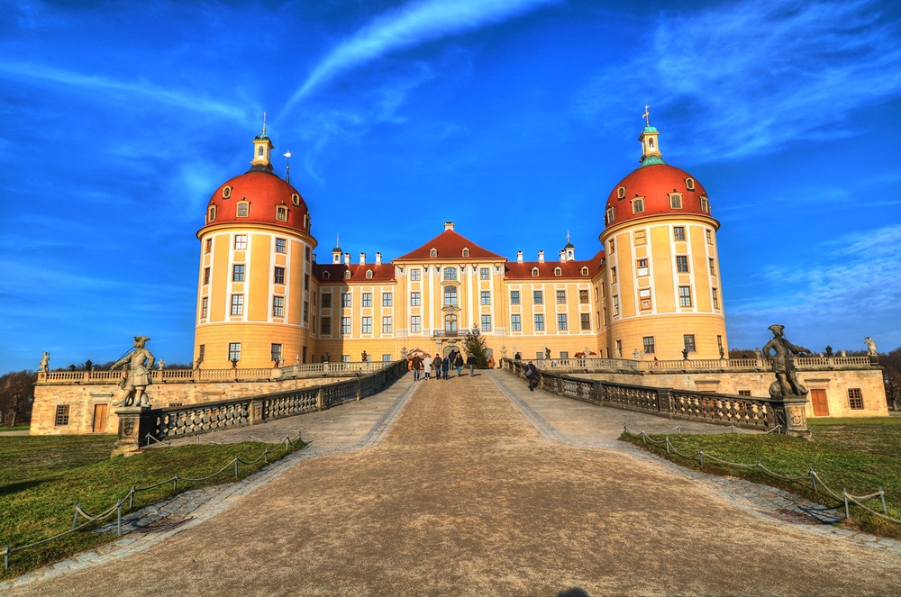 Le château de Moritzburg, Saxe