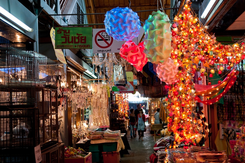 Le marché de Chatuchak, Bangkok