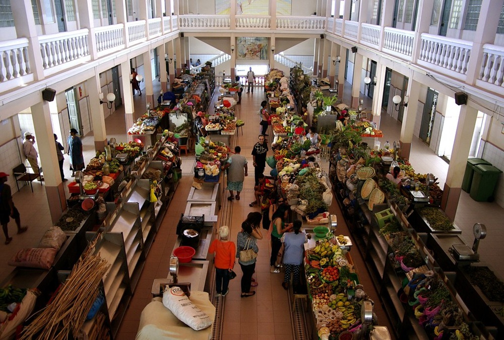 Le marché de Mindelo, Cap-Vert