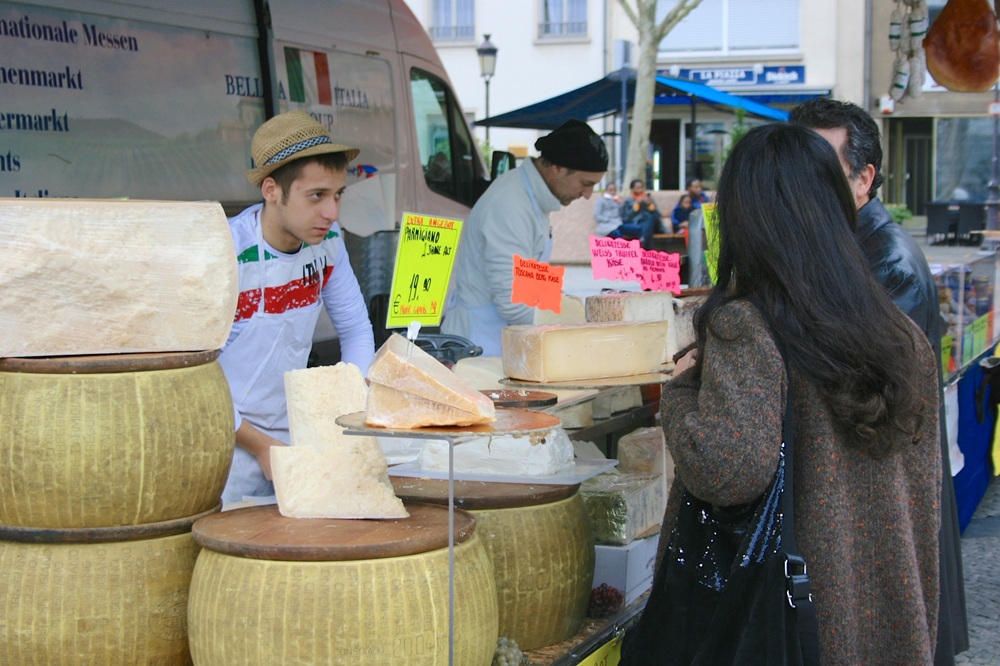 Le marché du Knuedler, Luxembourg-Ville
