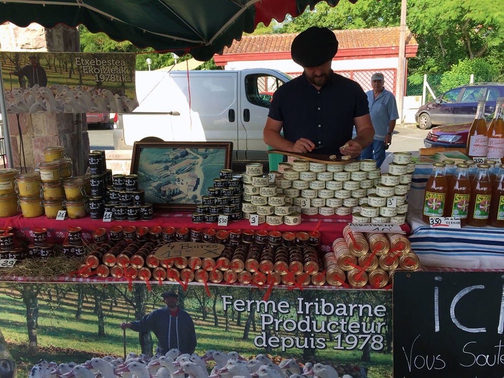 Le marché du lundi, Saint-Jean-Pied-de-Port