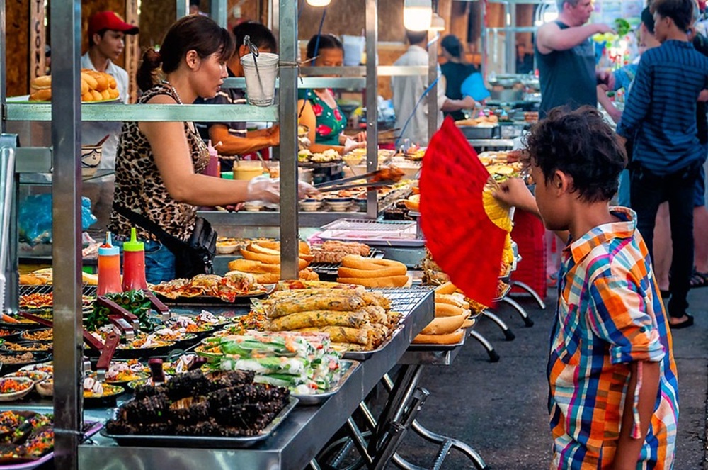 Le marché nocturne de Phu Quoc à Duong Dong