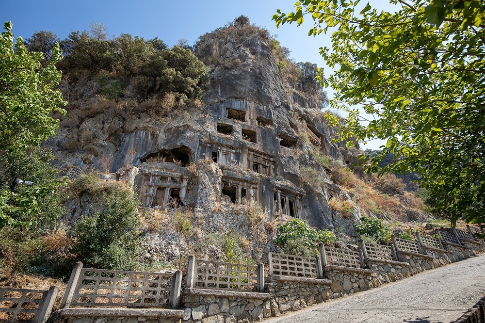 Nécropole à Fethiye, Riviera turque
