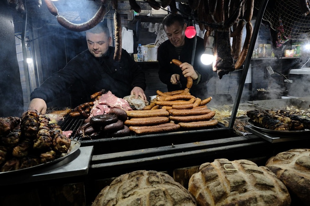 Préparation de bigos, Cracovie
