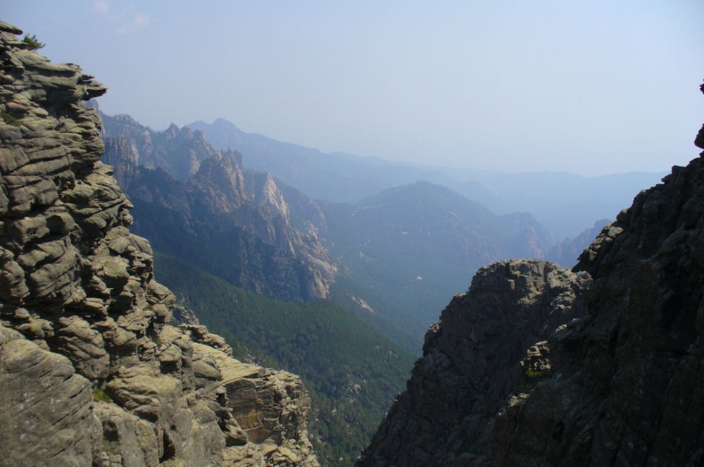 Randonnée dans le secteur de Bavella, Corse-du-Sud