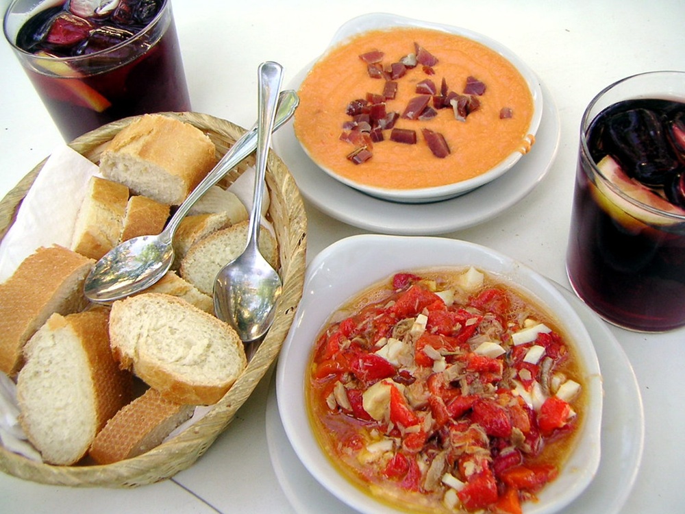 Repas typique à Cordoue