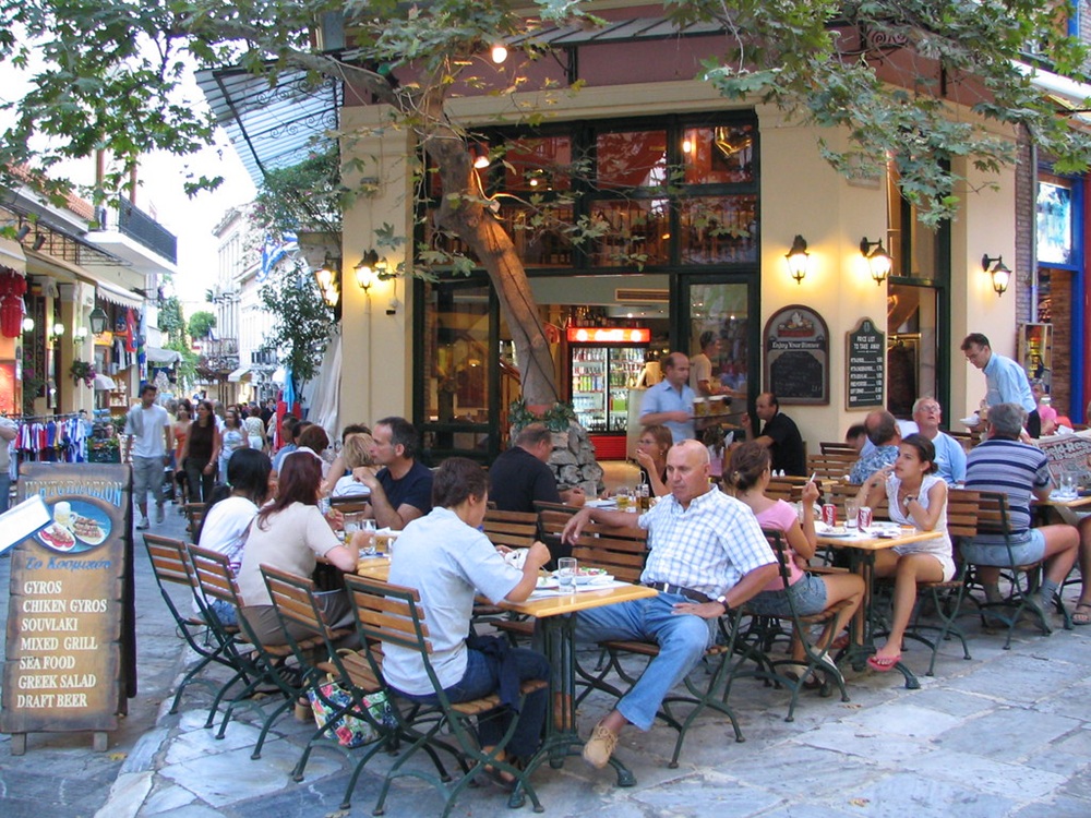 Restaurant à Athènes