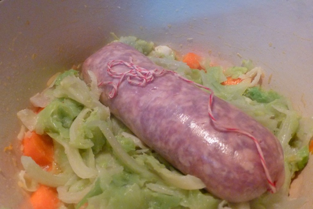 Saucisson de Lyon prêt à cuire au four