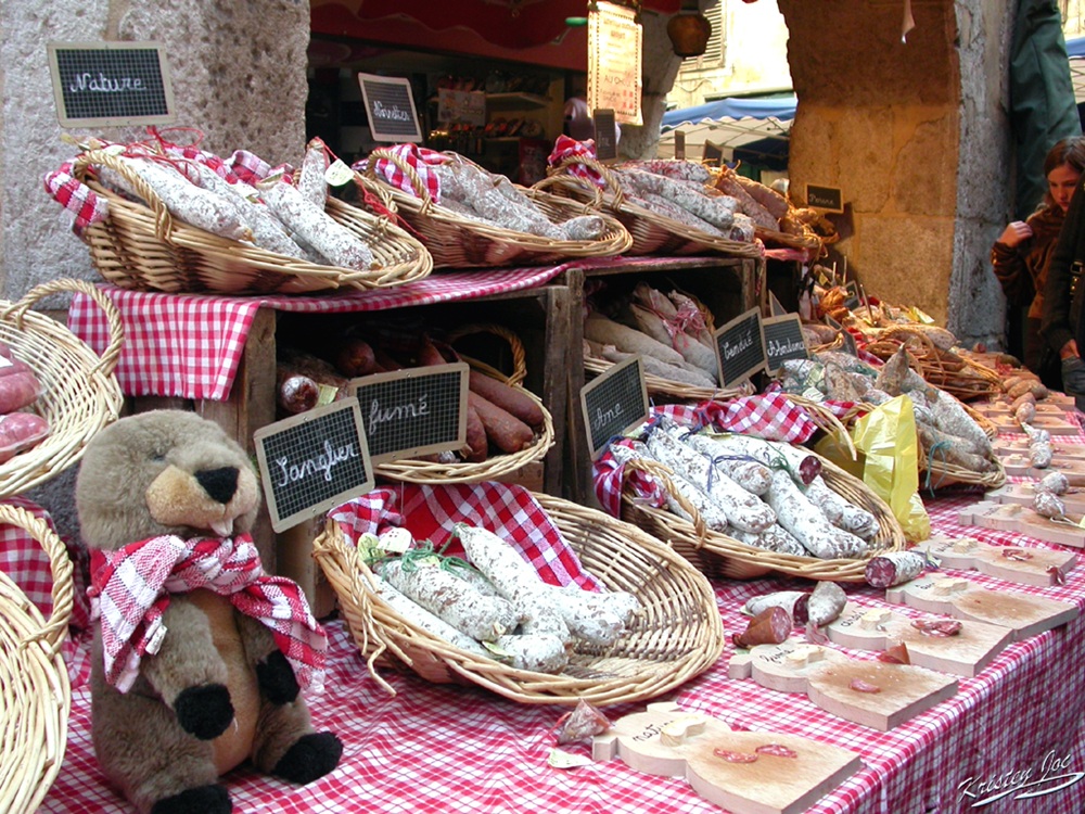 Saucissons, Annecy