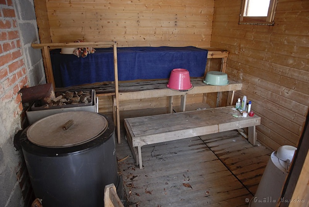 Sauna en Laponie finlandaise