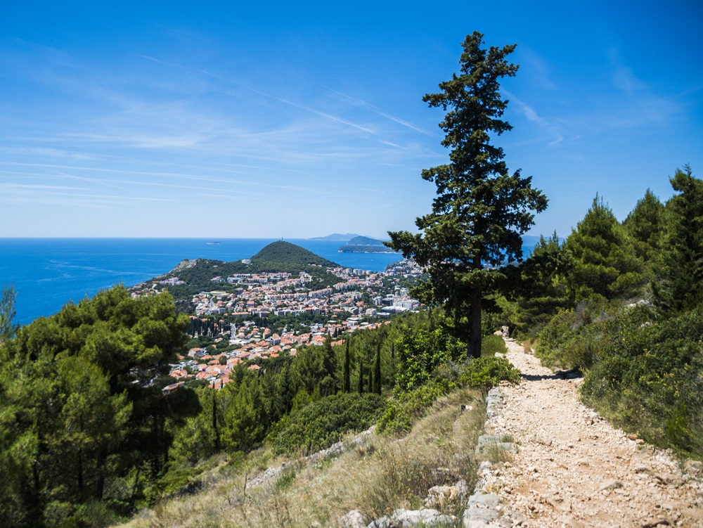 Sentier menant au mont Srđ, Dubrovnik